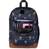 JanSport Cool Backpack, with 15-inch Laptop Sleeve – Large Computer Bag Rucksack with 2 Compartments, Ergonomic Straps, Loden Frost | Ergonomic Straps, Waterbottle Pocket, Campus Weekender Travel Rucksack(Pastel Petals Black)