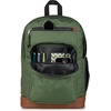 JanSport Cool Backpack, with 15-inch Laptop Sleeve – Large Computer Bag Rucksack with 2 Compartments, Ergonomic Straps, Loden Frost | Ergonomic Straps, Waterbottle Pocket, Campus Weekender Travel Rucksack(Cargo Green)