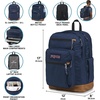 JanSport Cool Backpack, with 15-inch Laptop Sleeve – Large Computer Bag Rucksack with 2 Compartments, Ergonomic Straps, Loden Frost | Ergonomic Straps, Waterbottle Pocket, Campus Weekender Travel Rucksack(Loden Frost)
