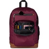 JanSport Cool Backpack, with 15-inch Laptop Sleeve – Large Computer Bag Rucksack with 2 Compartments, Ergonomic Straps, Loden Frost | Ergonomic Straps, Waterbottle Pocket, Campus Weekender Travel Rucksack(Cherry Lacquer)