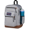 JanSport Cool Backpack, with 15-inch Laptop Sleeve – Large Computer Bag Rucksack with 2 Compartments, Ergonomic Straps, Loden Frost | Ergonomic Straps, Waterbottle Pocket, Campus Weekender Travel Rucksack(Grounded Grey)