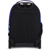 JanSport Driver 8 Rolling Backpack – Wheeled Travel Bag with 15-Inch Laptop Sleeve, One Size, Black(Space Dust)