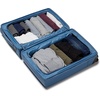 JanSport Good Latitude Checked Spinner Suitcase – 68L Water Resistant Travel Luggage – 26-inch Large Durable Lightweight Rolling Hardside Softside Bag, Smokey Grit(Elemental Blue)