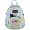 JanSport Half Pint Mini Backpack, 10.2 L – Durable Mini Bag Purse with Adjustable Shoulder Straps, Single Main Compartment, Zippered Stash Pocket, Black(Faded Floral Fresh Mint)