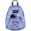 JanSport Half Pint Mini Backpack, 10.2 L – Durable Mini Bag Purse with Adjustable Shoulder Straps, Single Main Compartment, Zippered Stash Pocket, Black(Lines & Vines)