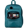JanSport Laptop Backpack – Computer Bag with 2 Compartments, Ergonomic Shoulder Straps, 15” Laptop Sleeve, Haul Handle – Cyberspace Galaxy(Emerald Pool)