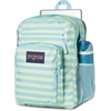 JanSport Laptop Backpack – Computer Bag with 2 Compartments, Ergonomic Shoulder Straps, 15” Laptop Sleeve, Haul Handle – Cyberspace Galaxy(Stripe Hype Sky High Blue)