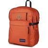 JanSport Main Campus Backpack – Travel or Work backpack w 15-Inch Laptop Sleeve and Dual Water Bottle Pockets, Rows Of Bows Natural/Lemon Ice(Dune Red)