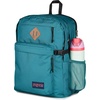 JanSport Main Campus Backpack – Travel or Work backpack w 15-Inch Laptop Sleeve and Dual Water Bottle Pockets, Rows Of Bows Natural/Lemon Ice(Emerald Pool)