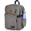 JanSport Main Campus Backpack – Travel or Work backpack w 15-Inch Laptop Sleeve and Dual Water Bottle Pockets, Rows Of Bows Natural/Lemon Ice(Graphite Grey)