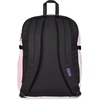 JanSport Main Campus Backpack – Travel or Work backpack w 15-Inch Laptop Sleeve and Dual Water Bottle Pockets, Rows Of Bows Natural/Lemon Ice(Pink Ice)