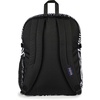 JanSport Main Campus Backpack – Travel or Work backpack w 15-Inch Laptop Sleeve and Dual Water Bottle Pockets, Rows Of Bows Natural/Lemon Ice(Surreal Swirlies)