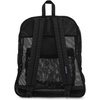 JanSport Mesh Pack – See Through Backpack Ideal for Class, Work, Travel, or Beach Outings, Black(Black)