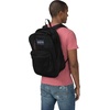 JanSport Mesh Pack – See Through Backpack Ideal for Class, Work, Travel, or Beach Outings, Black(Black)