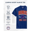 JanSport NCAA Officially Licensed Campus Short Sleeve T Shirt for Men, Soft & Breathable Pre-Shrunk Cotton Crewneck T Shirt(Boise State Broncos)