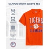 JanSport NCAA Officially Licensed Campus Short Sleeve T Shirt for Men, Soft & Breathable Pre-Shrunk Cotton Crewneck T Shirt(Clemson Tigers)