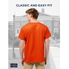JanSport NCAA Officially Licensed Campus Short Sleeve T Shirt for Men, Soft & Breathable Pre-Shrunk Cotton Crewneck T Shirt(Clemson Tigers)