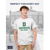 JanSport NCAA Officially Licensed Campus Short Sleeve T Shirt for Men, Soft & Breathable Pre-Shrunk Cotton Crewneck T Shirt(Dartmouth Big Green)