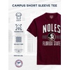 JanSport NCAA Officially Licensed Campus Short Sleeve T Shirt for Men, Soft & Breathable Pre-Shrunk Cotton Crewneck T Shirt(Florida State Seminoles)