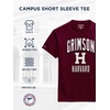 JanSport NCAA Officially Licensed Campus Short Sleeve T Shirt for Men, Soft & Breathable Pre-Shrunk Cotton Crewneck T Shirt(Harvard Crimson)