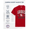 JanSport NCAA Officially Licensed Campus Short Sleeve T Shirt for Men, Soft & Breathable Pre-Shrunk Cotton Crewneck T Shirt(Houston Cougars)