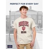 JanSport NCAA Officially Licensed Campus Short Sleeve T Shirt for Men, Soft & Breathable Pre-Shrunk Cotton Crewneck T Shirt(Indiana Hoosiers)