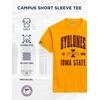 JanSport NCAA Officially Licensed Campus Short Sleeve T Shirt for Men, Soft & Breathable Pre-Shrunk Cotton Crewneck T Shirt(Iowa State Cyclones)