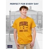 JanSport NCAA Officially Licensed Campus Short Sleeve T Shirt for Men, Soft & Breathable Pre-Shrunk Cotton Crewneck T Shirt(Iowa State Cyclones)