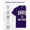 JanSport NCAA Officially Licensed Campus Short Sleeve T Shirt for Men, Soft & Breathable Pre-Shrunk Cotton Crewneck T Shirt(James Madison Dukes)