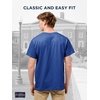 JanSport NCAA Officially Licensed Campus Short Sleeve T Shirt for Men, Soft & Breathable Pre-Shrunk Cotton Crewneck T Shirt(Kansas Jayhawks)
