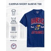 JanSport NCAA Officially Licensed Campus Short Sleeve T Shirt for Men, Soft & Breathable Pre-Shrunk Cotton Crewneck T Shirt(Kansas Jayhawks)