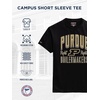 JanSport NCAA Officially Licensed Campus Short Sleeve T Shirt for Men, Soft & Breathable Pre-Shrunk Cotton Crewneck T Shirt(Purdue Boilermakers)