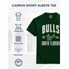 JanSport NCAA Officially Licensed Campus Short Sleeve T Shirt for Men, Soft & Breathable Pre-Shrunk Cotton Crewneck T Shirt(South Florida Bulls)