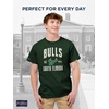 JanSport NCAA Officially Licensed Campus Short Sleeve T Shirt for Men, Soft & Breathable Pre-Shrunk Cotton Crewneck T Shirt(South Florida Bulls)
