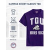 JanSport NCAA Officially Licensed Campus Short Sleeve T Shirt for Men, Soft & Breathable Pre-Shrunk Cotton Crewneck T Shirt(TCU Horned Frogs)