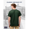 JanSport NCAA Officially Licensed Campus Short Sleeve T Shirt for Men, Soft & Breathable Pre-Shrunk Cotton Crewneck T Shirt(Tulane Green Wave)