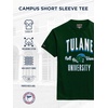 JanSport NCAA Officially Licensed Campus Short Sleeve T Shirt for Men, Soft & Breathable Pre-Shrunk Cotton Crewneck T Shirt(Tulane Green Wave)