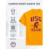 JanSport NCAA Officially Licensed Campus Short Sleeve T Shirt for Men, Soft & Breathable Pre-Shrunk Cotton Crewneck T Shirt(USC Trojans)