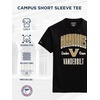 JanSport NCAA Officially Licensed Campus Short Sleeve T Shirt for Men, Soft & Breathable Pre-Shrunk Cotton Crewneck T Shirt(Vanderbilt Commodores)