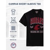 JanSport NCAA Officially Licensed Campus Short Sleeve T Shirt for Men, Soft & Breathable Pre-Shrunk Cotton Crewneck T Shirt(Washington State Cougars)
