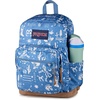 JanSport Right Pack Backpack – Durable Daypack with Padded 15″ Laptop Sleeve, Spacious Main Compartment & Integrated Water Bottle Pocket – Rustic Roses Moon Flower/Blu/Pnk/Grn(Yeehaw and Horses Elemental Blue/Cream)