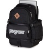JanSport Seattle Pack – Durable Backpack with Main Compartment, Dual Water Bottle Pockets, Lined Laptop Sleeve, Travertine(Black)