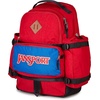 JanSport Seattle Pack – Durable Backpack with Main Compartment, Dual Water Bottle Pockets, Lined Laptop Sleeve, Travertine(Red Tape)