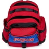 JanSport Seattle Pack – Durable Backpack with Main Compartment, Dual Water Bottle Pockets, Lined Laptop Sleeve, Travertine(Red Tape)