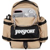 JanSport Seattle Pack – Durable Backpack with Main Compartment, Dual Water Bottle Pockets, Lined Laptop Sleeve, Travertine(Travertine)