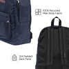 JanSport SuperBreak One Backpack Navy – Durable, Lightweight Bag with 1 Main Compartment, Front Utility Pocket with Built-in Organizer – Premium Backpack(Bad Bows)