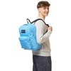JanSport SuperBreak One Backpack Navy – Durable, Lightweight Bag with 1 Main Compartment, Front Utility Pocket with Built-in Organizer – Premium Backpack(Electric Azul)