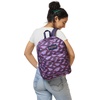 JanSport SuperBreak One Backpack Navy – Durable, Lightweight Bag with 1 Main Compartment, Front Utility Pocket with Built-in Organizer – Premium Backpack(Flutter By Purple)