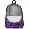 JanSport SuperBreak One Backpack Navy – Durable, Lightweight Bag with 1 Main Compartment, Front Utility Pocket with Built-in Organizer – Premium Backpack(Flutter By Purple)