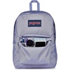 JanSport SuperBreak One Backpack Navy – Durable, Lightweight Bag with 1 Main Compartment, Front Utility Pocket with Built-in Organizer – Premium Backpack(Lavender Ash)